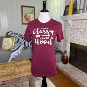 Kinda Classy fitted tee